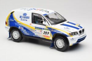 BMW X5 X-Raid #207 Dakar Rally 2004 Solido 1:18 SOLIDO001 Метал — снимка 6 от 8