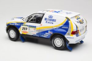 BMW X5 X-Raid #207 Dakar Rally 2004 Solido 1:18 SOLIDO001 Метал — снимка 7 от 8