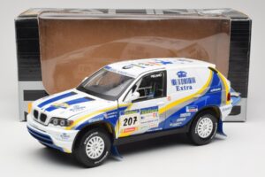 BMW X5 X-Raid #207 Dakar Rally 2004 Solido 1:18 SOLIDO001 Метал — снимка 8 от 8