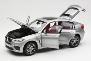 BMW X6 M F86 Donington Сиво Металик Norev 1:18 80432364886 Метал — снимка 2 от 8