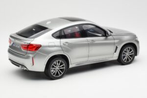BMW X6 M F86 Donington Сиво Металик Norev 1:18 80432364886 Метал — снимка 3 от 8