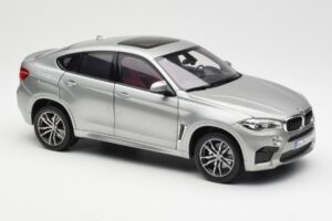 BMW X6 M F86 Donington Сиво Металик Norev 1:18 80432364886 Метал — снимка 6 от 8