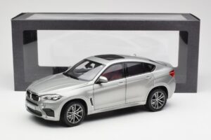 BMW X6 M F86 Donington Сиво Металик Norev 1:18 80432364886 Метал — снимка 8 от 8