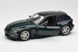 BMW Z3 Coupe 2.8 Green Metallic UT Models 1:18 20422 Метал — снимка 2 от 7