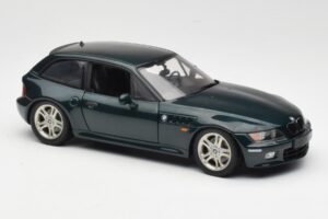 BMW Z3 Coupe 2.8 Green Metallic UT Models 1:18 20422 Метал — снимка 5 от 7