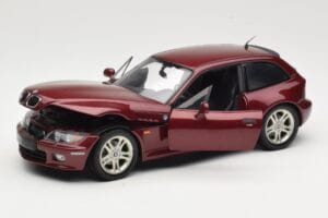 BMW Z3 Coupe 2.8 Red Metallic UT Models 1:18 20423 Метал — снимка 2 от 8