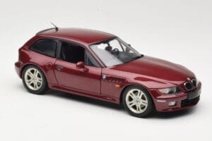 BMW Z3 Coupe 2.8 Red Metallic UT Models 1:18 20423 Метал — снимка 6 от 8