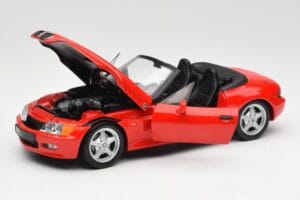 BMW Z3 E36/7 Кабриолет Червен UT Models 1:18 180024330 Метал — снимка 2 от 8