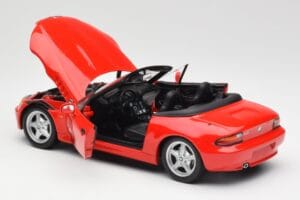 BMW Z3 E36/7 Кабриолет Червен UT Models 1:18 180024330 Метал — снимка 5 от 8