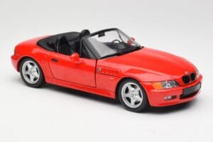 BMW Z3 E36/7 Кабриолет Червен UT Models 1:18 180024330 Метал — снимка 6 от 8
