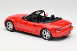 BMW Z3 E36/7 Кабриолет Червен UT Models 1:18 180024330 Метал — снимка 7 от 8