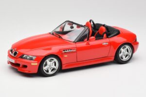 BMW Z3 E36/7 Роудстър Червен Bburago 1:18 3349 Метал