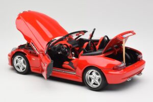 BMW Z3 E36/7 Роудстър Червен Bburago 1:18 3349 Метал — снимка 5 от 8