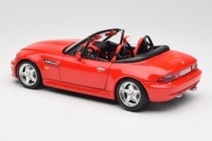 BMW Z3 E36/7 Роудстър Червен Bburago 1:18 3349 Метал — снимка 7 от 8
