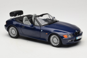 BMW Z3 Roadster Синьо Дилърско Издание UT Models 1:18 80439422186 Метал — снимка 6 от 8