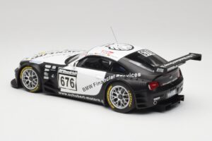 BMW Z4 #676 H. Stuck / J. Hennerici / D. Hurtgen Team Schubert Nürburgring 24 Hours 2006 AUTOart 1:18 80649 Метал — снимка 5 от 6