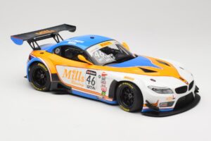 BMW Z4 E89 GT3 #46 Mills Racing M. Wittmer / A. Mills Pirelli World Challenge Sprint X-Series 2016 Minichamps 1:18 151162346  — снимка 4 от 6