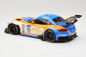 BMW Z4 E89 GT3 #46 Mills Racing M. Wittmer / A. Mills Pirelli World Challenge Sprint X-Series 2016 Minichamps 1:18 151162346  — снимка 5 от 6