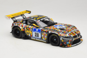 BMW Z4 GT3 #28 Team Walkenhorst J. Stuck / Sandritter ADAC 24 Hours Nurburgring 2014 Minichamps 1:18 151142328 Метал — снимка 4 от 6