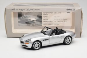 BMW Z8 E52 Кабриолет Сребрист Kyosho 1:18 80432411551 Метал — снимка 8 от 8
