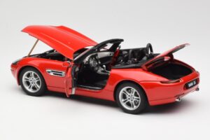 BMW Z8 E52 Червен AUTOart 1:18 70513 Метал — снимка 5 от 8