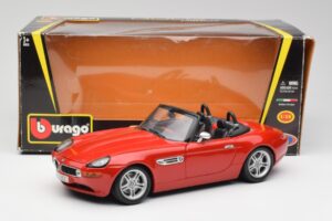 BMW Z8 E52 Червен Металик Bburago 1:18 18-12032 Метал — снимка 8 от 8