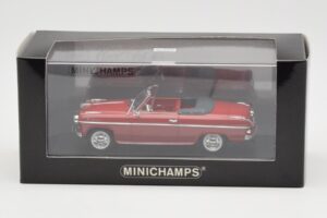 Borgward Isabella Кабриолет Червен Minichamps 1:43 400096060 Метал — снимка 4 от 4