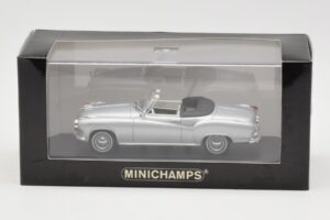 Borgward Isabella Кабриолет Сребрист Minichamps 1:43 400096030 Метал — снимка 4 от 4