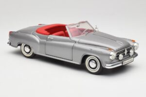 Borgward Isabella Кабриолет Сребрист Revell 1:18 8411 Метал — снимка 6 от 8