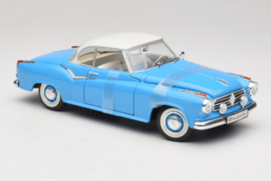 Borgward Isabella Coupe Синьо Revell 1:18 08859-P1 Метал — снимка 4 от 6