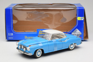 Borgward Isabella Coupe Синьо Revell 1:18 08859-P1 Метал — снимка 6 от 6