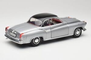 Borgward Isabella Coupe Сив & Черен Revell 1:18 8989 Метал — снимка 5 от 8