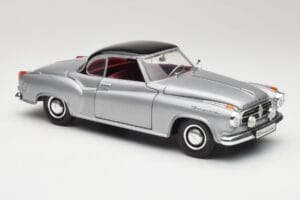 Borgward Isabella Coupe Сив & Черен Revell 1:18 8989 Метал — снимка 6 от 8
