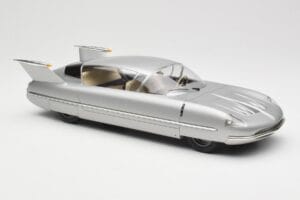 Borgward Traumwagen Сребрист BoS Models 1:18 BOS052 Смола — снимка 4 от 6