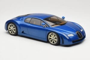 Bugatti EB 18.3 Chiron Син AUTOart 1:18 70911 Метал — снимка 6 от 8