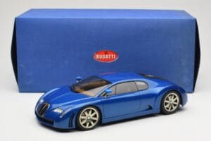 Bugatti EB 18.3 Chiron Син AUTOart 1:18 70911 Метал — снимка 8 от 8