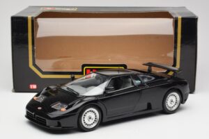 Bugatti EB110 Черен Bburago 1:18 3055 Метал — снимка 8 от 8