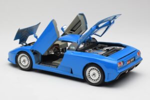 Bugatti EB110 Син Bburago 1:18 3035 Метал — снимка 6 от 8