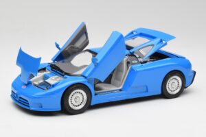 Bugatti EB110 GT Син Anson 1:18 30303-W Метал — снимка 2 от 8
