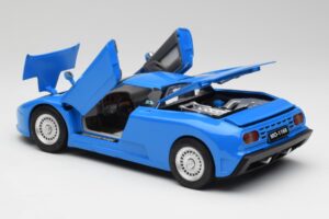 Bugatti EB110 GT Син Anson 1:18 30303-W Метал — снимка 5 от 8