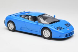 Bugatti EB110 GT Син Anson 1:18 30303-W Метал — снимка 6 от 8