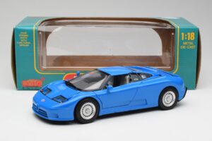 Bugatti EB110 GT Син Anson 1:18 30303-W Метал — снимка 8 от 8