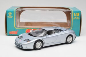 Bugatti EB110 SS Сребрист Anson 1:18 30303-W-M2 Метал — снимка 8 от 8