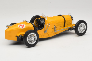 Bugatti Type 59 #14 Grand Prix Оранжев Bburago 1:18 3012 Метал — снимка 2 от 6