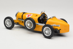Bugatti Type 59 #14 Grand Prix Оранжев Bburago 1:18 3012 Метал — снимка 5 от 6