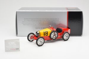 Bugatti T35 National Colors Spain CMC 1:18 M-100-B-016 Метал — снимка 6 от 6