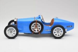 Bugatti Type 35 Син Norev 1:12 125705 Метал — снимка 3 от 6