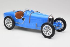 Bugatti Type 35 Син Norev 1:12 125705 Метал — снимка 4 от 6