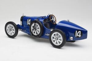 Bugatti Type 35 #14 Dark Blue Norev 1:12 125703 Метал — снимка 5 от 6