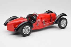 Bugatti Type 55 Червен Bburago 1:18 3009 Метал — снимка 2 от 6